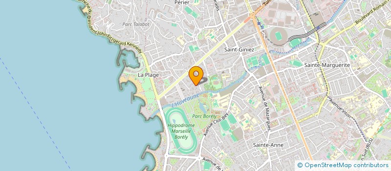 localisation de l'entreprise MONSIEUR DAMIEN RANDO  MARSEILLE