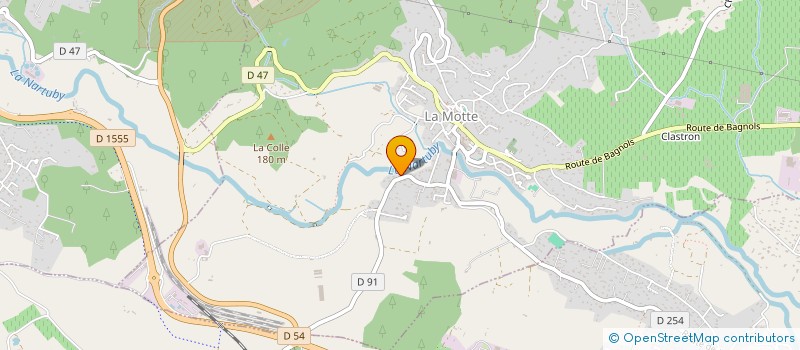 localisation de l'entreprise MONSIEUR DAMIEN RAT à LA MOTTE