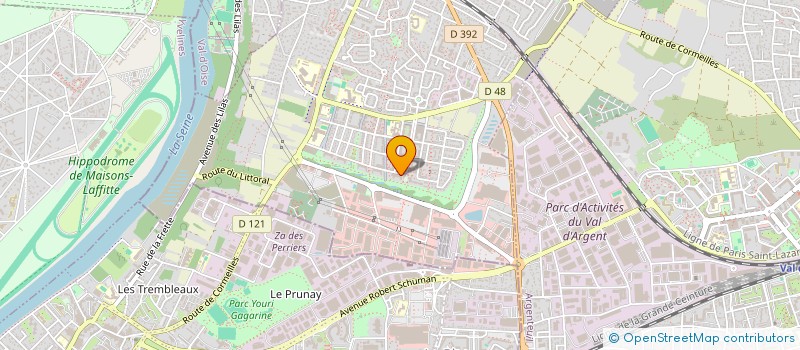 localisation de l'entreprise MONSIEUR DAMIEN RATTEZ à CORMEILLES-EN-PARISIS