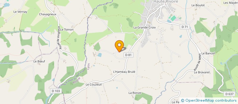 localisation de l'entreprise MONSIEUR DAMIEN REAL  HAUTE-RIVOIRE