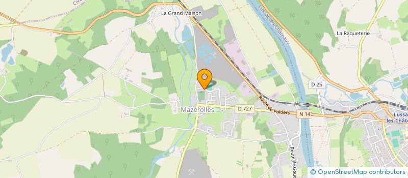 localisation de l'entreprise MONSIEUR DAMIEN REBOURG à MAZEROLLES
