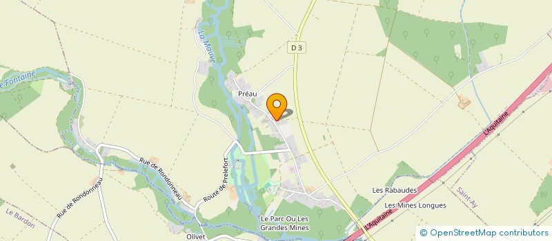 localisation de l'entreprise MONSIEUR DAMIEN REBUT à HUISSEAU-SUR-MAUVES