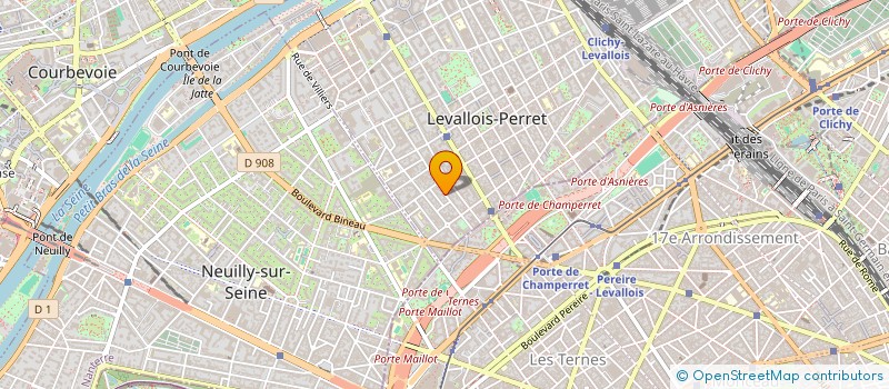 localisation de l'entreprise MONSIEUR DAMIEN RECH à LEVALLOIS-PERRET