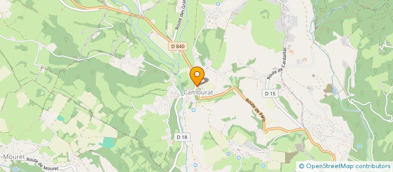 localisation de l'entreprise MONSIEUR DAMIEN REIDY  CAMBURAT
