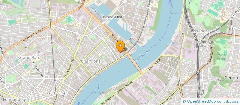 localisation de l'entreprise MONSIEUR DAMIEN REMARS  BORDEAUX