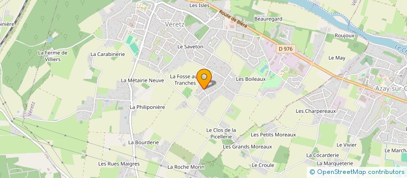 localisation de l'entreprise MONSIEUR DAMIEN REMAUD  VERETZ