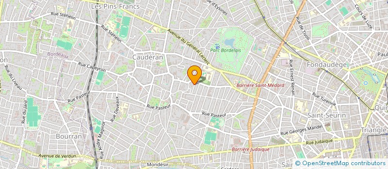 localisation de l'entreprise MONSIEUR DAMIEN RETIVEAU  BORDEAUX