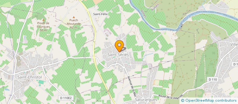 localisation de l'entreprise MONSIEUR DAMIEN RIBEYROLLES  SAINT-SERIES