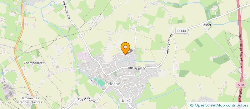 localisation de l'entreprise MONSIEUR DAMIEN RIDERAY  TELOCHE