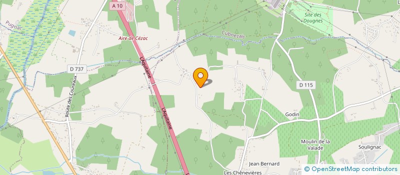 localisation de l'entreprise MONSIEUR DAMIEN RIEU à PEUJARD