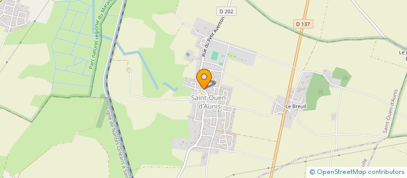 localisation de l'entreprise MONSIEUR DAMIEN RIGUET  SAINT-OUEN-D'AUNIS