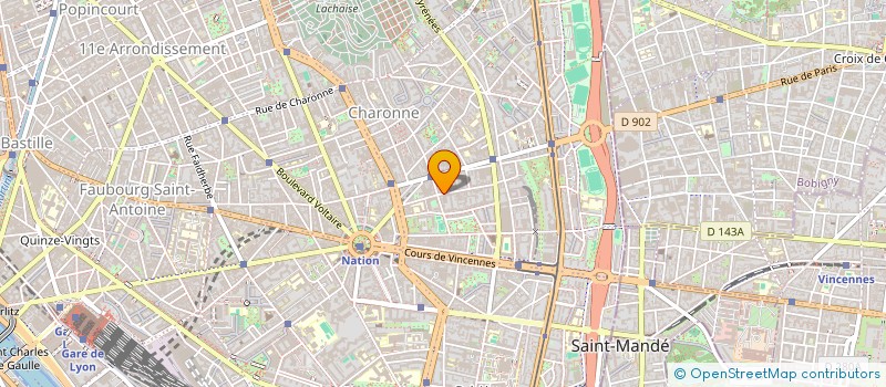 localisation de l'entreprise MONSIEUR DAMIEN RIOUFFREYT  PARIS