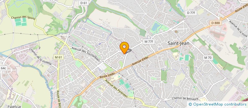 localisation de l'entreprise MONSIEUR DAMIEN RIOUT à L'UNION