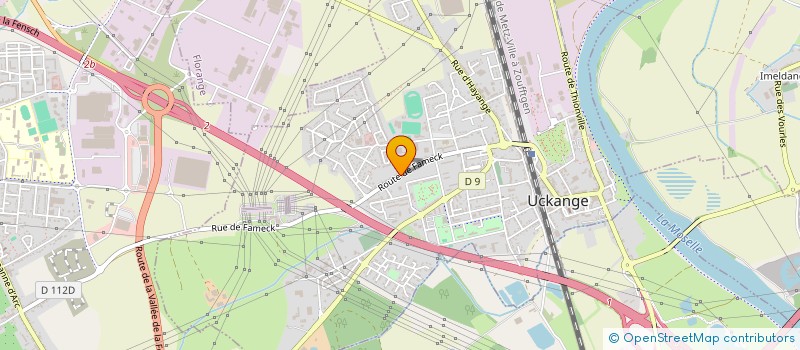 localisation de l'entreprise MONSIEUR DAMIEN RISTAGNO  UCKANGE