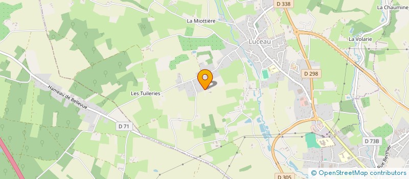 localisation de l'entreprise MONSIEUR DAMIEN ROBERT à LUCEAU