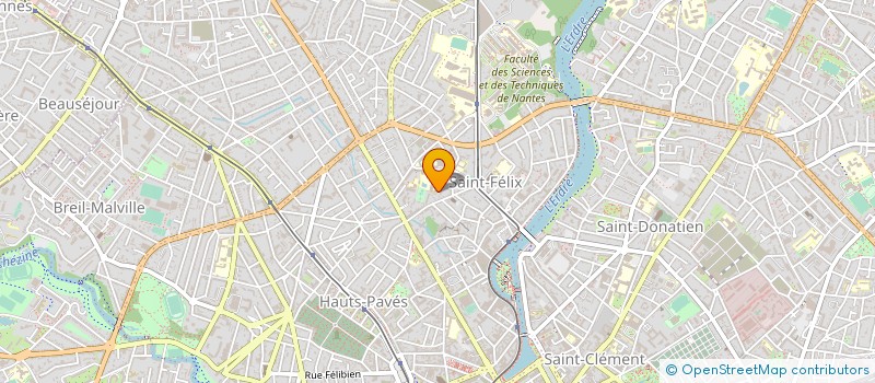 localisation de l'entreprise MONSIEUR DAMIEN ROBILLARD à NANTES