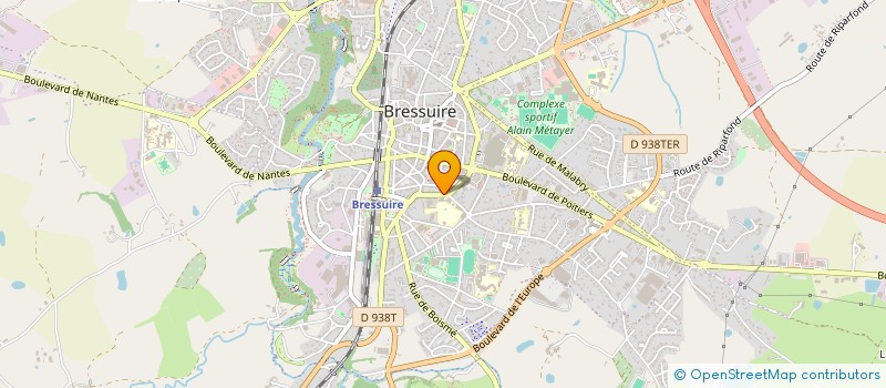 localisation de l'entreprise MONSIEUR DAMIEN ROBIN  BRESSUIRE