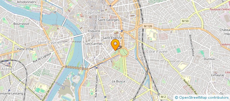 localisation de l'entreprise MONSIEUR DAMIEN ROBLIN à TOULOUSE