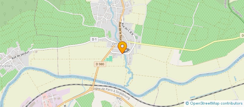 localisation de l'entreprise MONSIEUR DAMIEN RODIER  VERNEUIL