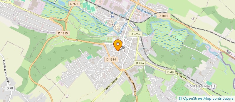 localisation de l'entreprise MONSIEUR DAMIEN RODRIGUEZ  EU