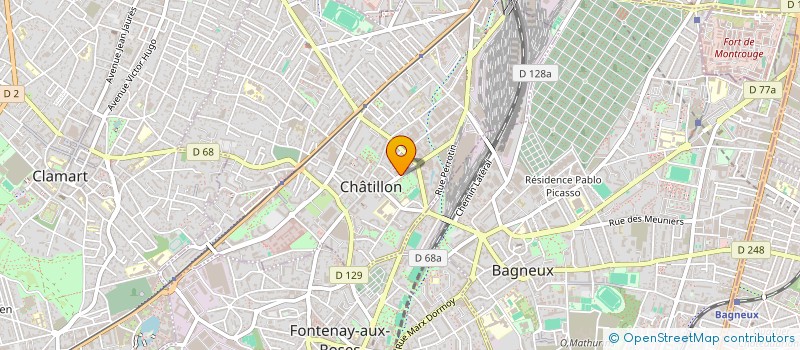 localisation de l'entreprise MONSIEUR DAMIEN ROLAND ROBERT SEGUIN à CHATILLON