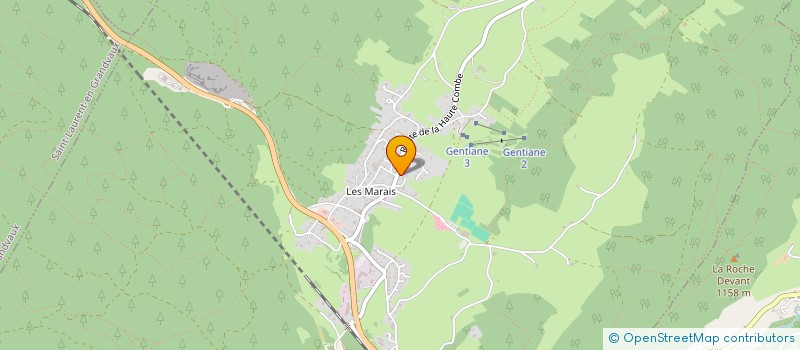 localisation de l'entreprise MONSIEUR DAMIEN ROLANDEZ  MORBIER