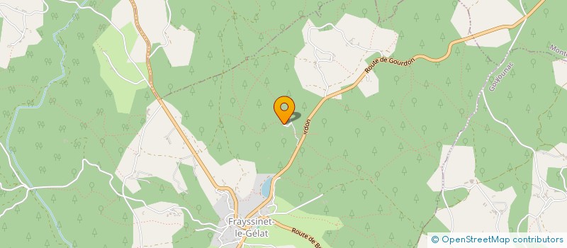 localisation de l'entreprise MONSIEUR DAMIEN ROSSIGNOL à FRAYSSINET-LE-GELAT