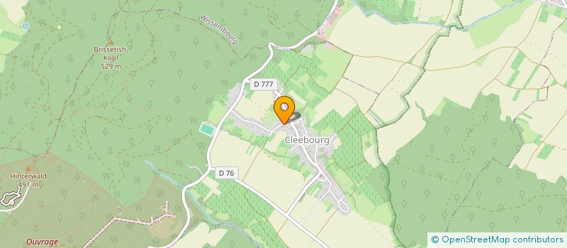 localisation de l'entreprise MONSIEUR DAMIEN ROTH  CLEEBOURG