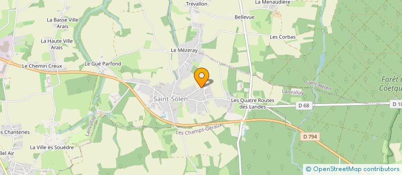 localisation de l'entreprise MONSIEUR DAMIEN ROTY  LANVALLAY