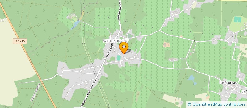 localisation de l'entreprise MONSIEUR DAMIEN ROUCHEREAU  SAINT-SAUVEUR