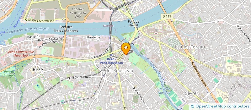 localisation de l'entreprise MONSIEUR DAMIEN ROY  REZE