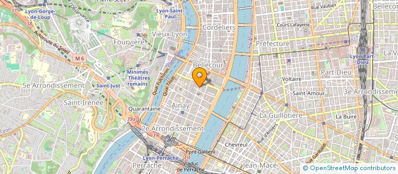 localisation de l'entreprise MONSIEUR DAMIEN ROY  LYON