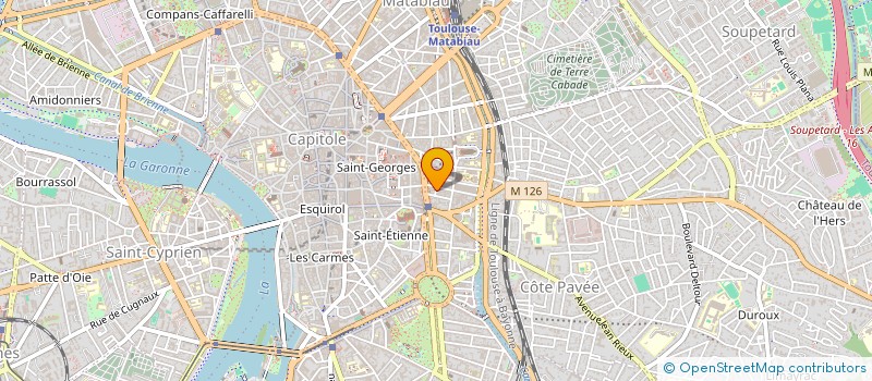 localisation de l'entreprise MONSIEUR DAMIEN ROYER  TOULOUSE