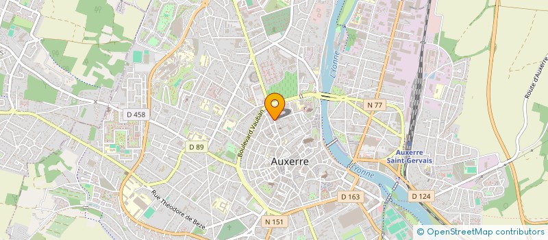 localisation de l'entreprise MONSIEUR DAMIEN RUIZ ANEAS à AUXERRE