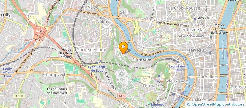 localisation de l'entreprise MONSIEUR DAMIEN SAILLARD à LYON