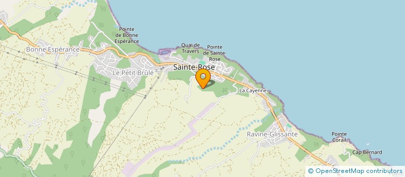 localisation de l'entreprise MONSIEUR DAMIEN SAMBASSOUREDY  SAINTE-ROSE