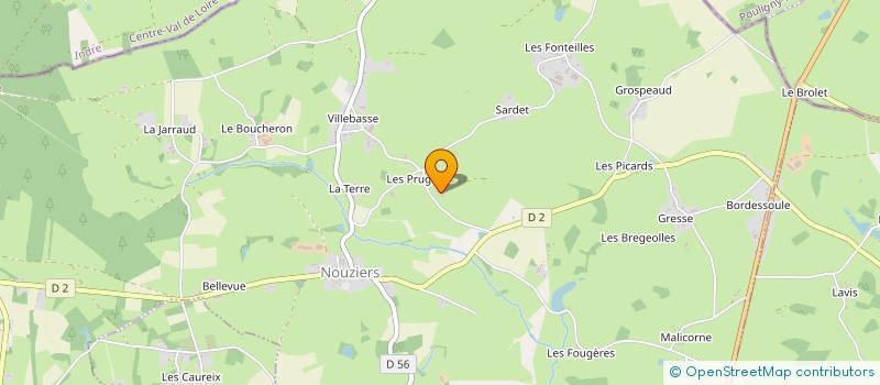 localisation de l'entreprise MONSIEUR DAMIEN SAUDER à NOUZIERS