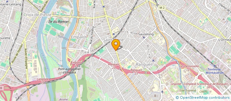 localisation de l'entreprise MONSIEUR DAMIEN SAUTRON  RAMONVILLE-SAINT-AGNE