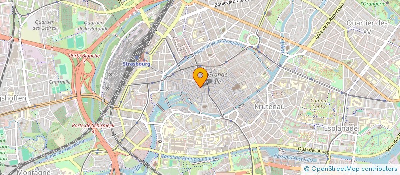 localisation de l'entreprise MONSIEUR DAMIEN SCHWARTZ  STRASBOURG