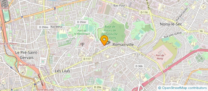 localisation de l'entreprise MONSIEUR DAMIEN SCIMECA à ROMAINVILLE