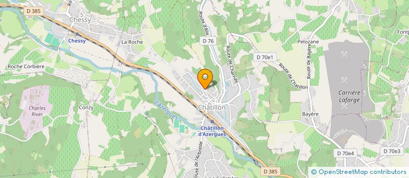 localisation de l'entreprise MONSIEUR DAMIEN SEBRECHT  CHATILLON