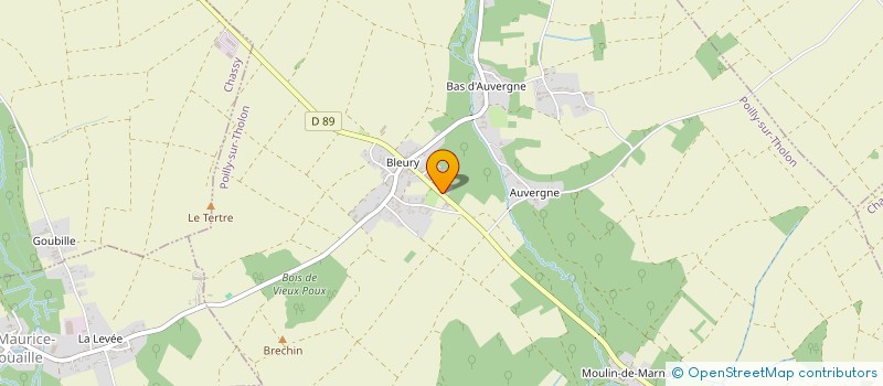 localisation de l'entreprise MONSIEUR DAMIEN SEGUINOT  POILLY-SUR-THOLON