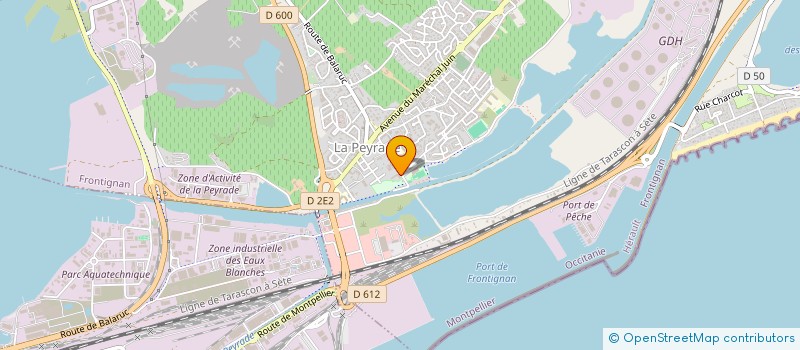 localisation de l'entreprise MONSIEUR DAMIEN SEGUY à FRONTIGNAN