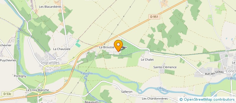 localisation de l'entreprise MONSIEUR DAMIEN SEIGNEURIOUX  CONCREMIERS