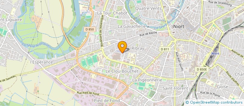 localisation de l'entreprise MONSIEUR DAMIEN SIEVERS à NIORT