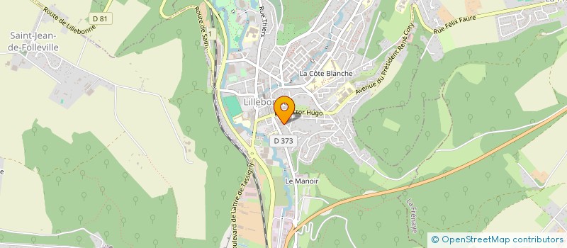 localisation de l'entreprise MONSIEUR DAMIEN SIMON  LILLEBONNE