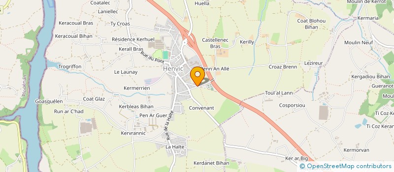 localisation de l'entreprise MONSIEUR DAMIEN SIMON  HENVIC