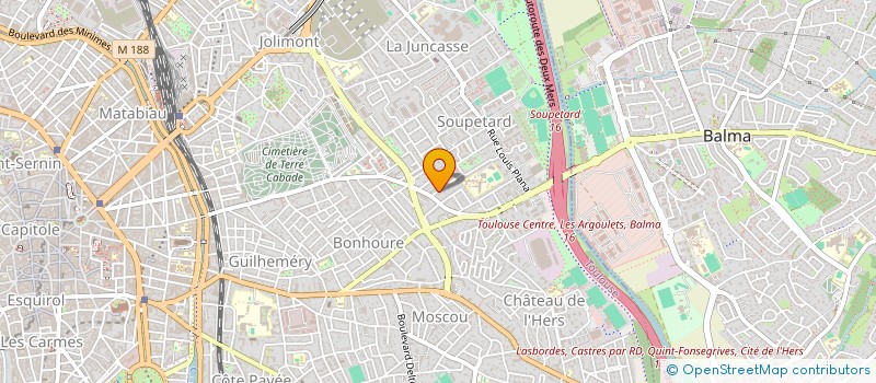 localisation de l'entreprise MONSIEUR DAMIEN SIRVEN à TOULOUSE