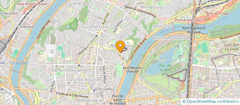 localisation de l'entreprise MONSIEUR DAMIEN SOFI  CALUIRE-ET-CUIRE