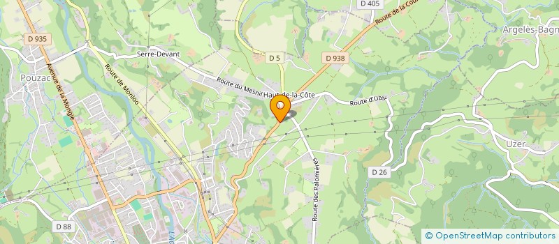 localisation de l'entreprise MONSIEUR DAMIEN SOHIER à BAGNERES-DE-BIGORRE